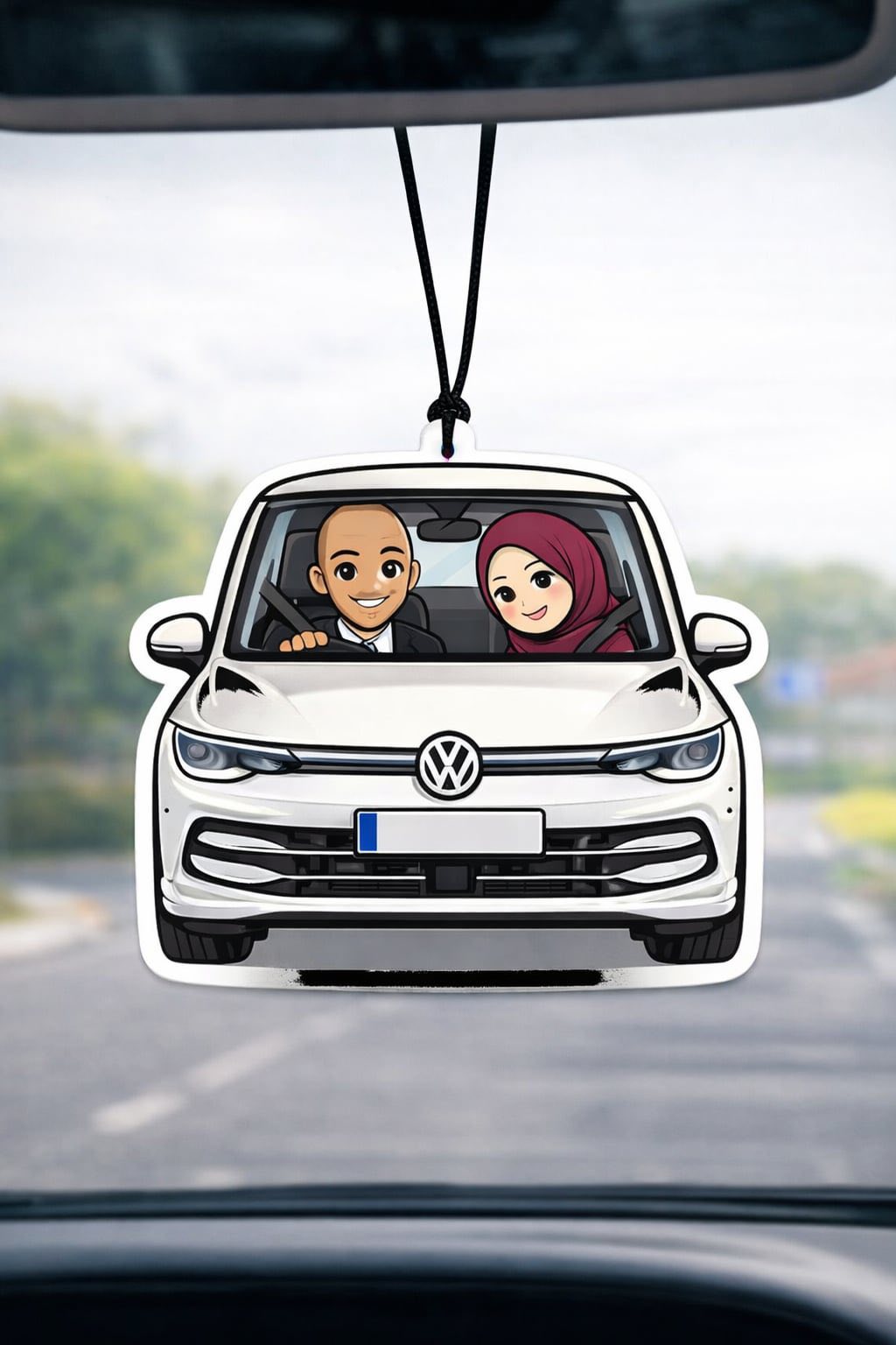 Pendentif voiture Cartoon version