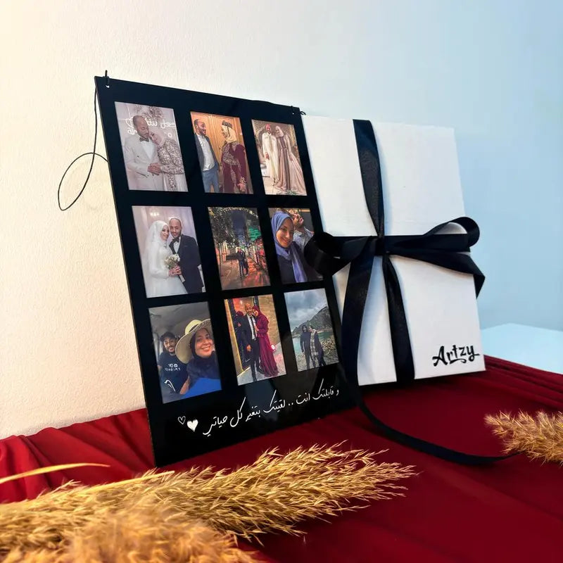 Cadre Photo Personnalisé en Bois ou Plexi – Cadeau Unique