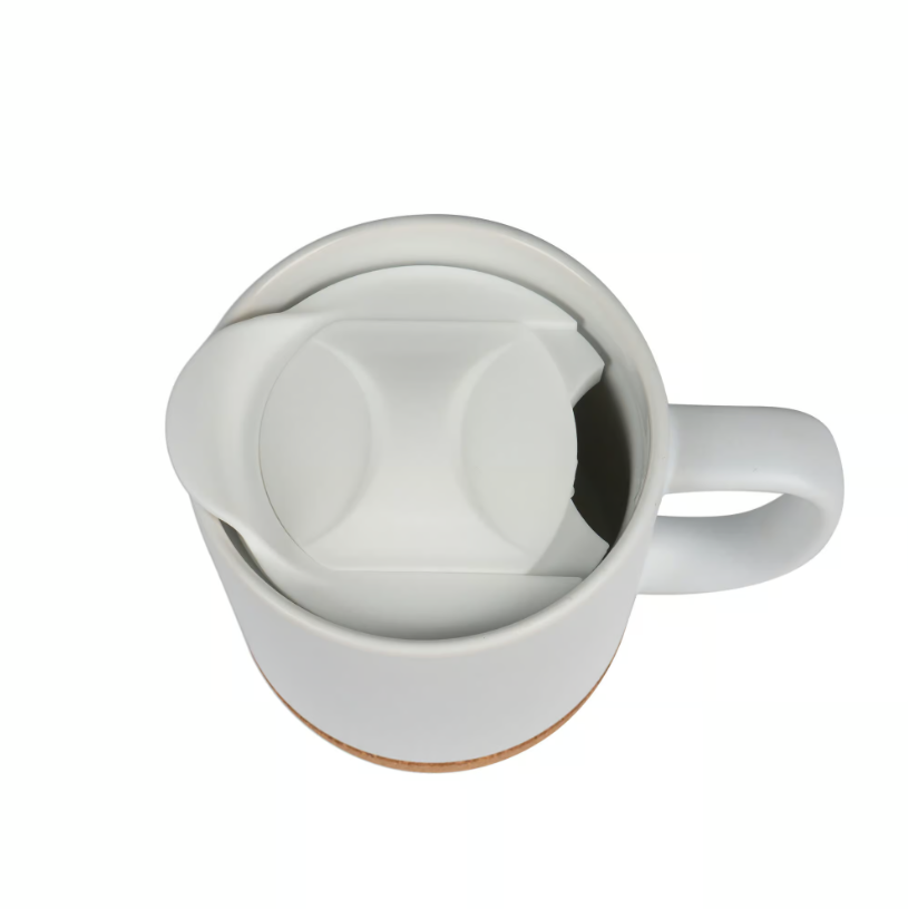 Duo Mugs Avec Couvercle & Base Liège "Disney Princess Style"